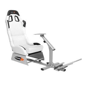 Evolution White Gaming Seat